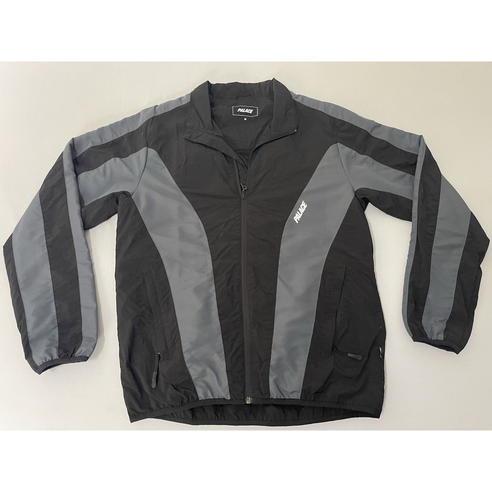 PALACE SKATEBOARDS IMENTS NYLON SHELL WINDBREAKER JACKET BLACK SIZE M SS17